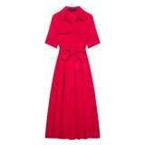 Spring New Temperament French Style Thin Temperament Goddess Fan Shirt Skirt