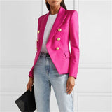 And Autumn Explosion Women's Autumn And Winter New Solid Fashion Casual Suit Short Coat