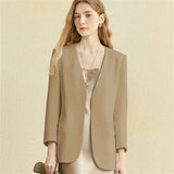 Suit Jacket Women 2025 Spring And Autumn New Korean Version Of The British Style Small Suit Fried Street Suit Top Woman