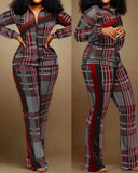 Autumn And Winter Independent Station Printing Trend Fashion Women's Wear 2-Piece Set From Stock-Outfit