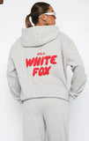 Hooded Trousers Set Printing Foamy Hip Hops Casual Women Plus Velvet