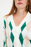 Trendyol Jacquard Oversize Knitwear Cardigan