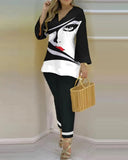 Independent Station New Spring / Summer 2023 Print Fashion 2-Piece Set-Outfit