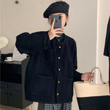 Knitted Cardigan Women's 2024 Autumn And Winter New French Light Extravagant Small Fragrant Style Short Sweater Jacket-Outfit