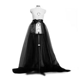 Women Tulle Tutu Long Skirt Wedding Party Prom Bandage Mesh Maxi Skirt Solid Color Womens Skirts Lace Up Bandage
