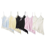 Women's 2025 Summer New Fashion Sexy Lace Decoration Underwear Blouse