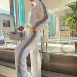 2025 New High-Collar Fashion Niche Set Of Trousers