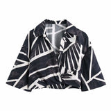 ZA Women Two piece set Cropped Shirt & Pleated Mini Skirt Casual Fashion Summer Women Outfit MIni Skirts