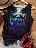 Women Tank Top Print Vest Gradient Wine Element Vest Street Shooting Vest Female For Girls Sleeveless Tank Top