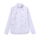 New Jewelry Lapel Fashion Poplin Shirt 4786331-Outfit