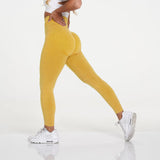 Gym Seamless Pants Sports Push Up Leggings Clothes Stretchy High Waist Athletic Exercise Fitness Leggings Activewear