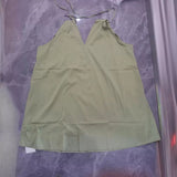 V-Collar Casual Loose Mini Dress In Spring-Outfit