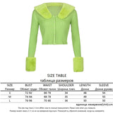 SUCHCUTE 2023 Streetwear Fashion Woman Cardigan Sweaters With Fur Trim Collar Korean Style Casual Female Cropped Sweater Knitted 319-1-Outfit