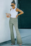 Detail Elastic Waist Flare