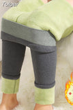 Winter Warm Women's Leggings Thicken Lambwool Fleece Woman Pants Casual Legging Trousers Up 10℃ Pantalon High