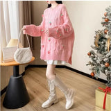Strawberry Tassel Sweater-Outfit