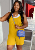 Sleeveless O-Neck Loose Fitting Casual