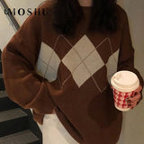 Pullover Female Long Sleeve Winter Top Women's Srping Jumpers Casual Korean Fashion Style Y2K Knitted