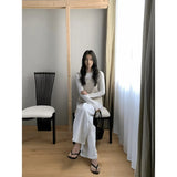 Wear A Set Of High-End Fashion Sling T-Shirt Two Sets Of High-Rise Thin Legs