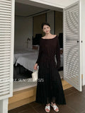 Price Does Not Return] Xiu Xixi 2025 Summer 100 Folds High Waist Half-Body Skirt French Dress