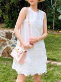 Cotton Dress Women's A-Word Vest Dress Name A-Word Dress Summer New Southern Oil Women's