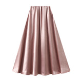 New Spring And Autumn New A-Dress Skirt Mid-Dress Mid-Dress Mid-Dress Mid-Senior Skirt