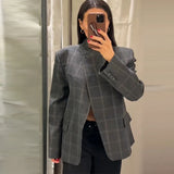 2025 New Design Collar Tie With Double Buckle Short Wind Coat