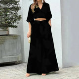 2023Womens Autumn Multicolor Printing Temperament Commuting High Waist Sexy Lace Up Fashion Casual Set Femme Sexy Disfraz