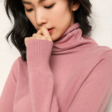 Sweater 2020 New Turtlene Female Long-sleeved Knitted Pullover Jumper Pull Femme Clothes White Warm Fashion Slim
