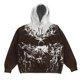 retro ins style women autumn hoodie new style personalized 3D printing pattern loose pullover couple hooded sweatshirt-Outfit