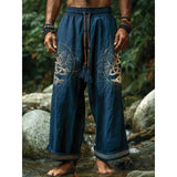 Fashion Loose-Fitting Broad Leg Trousers Digital Print Z A Variety Of Pattern Pattern Spring And