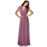 Style Multi-Wear Multi-Rope Cross-Back Sexy Bandage Dress Long Dress-Outfit
