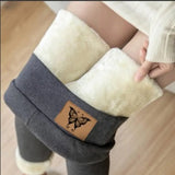 Women Leggings Plus Size S-5XL Thermal Warm Pants Push Up Leggins Women Solid Color Pants Comfortable Keep Warm