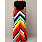 Wish Women's Summer Sleeves Rounded