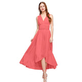 Independent Station Popular Style Multi-Wear Method Cross Front And Back Long Bare Back Sexy Bandage Dress Long Dress-Outfit