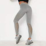 Sport Women Fitness Gym Push Up Leggings High Waist Seamless Pants Running Sport Jogging Sports Mesh Sexy