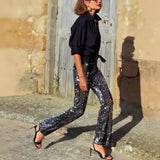 Women's Dress Thorn Trousers Casual Fashion Bead Party