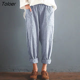 Vintage Harem Pants Women Casual Loose Pockets Pant Autumn Fashion Streetwear Female Harajuku Trousers Plus