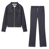 Women's Clothing 2025 Spring New With Belt Rhumin Sweater Jacket + Open Skirt