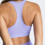 2 Piece Sport Gym Clothes Fitness Set Squat Proof Pant Seamless Leggings Sport Bra Sportwear Crop Top Active Workout