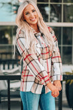 Button Down Shirt Jacket with Breast