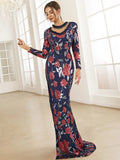 Sequin Tie-Back Split