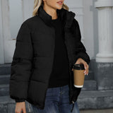 Size Women's Warm Coat 2023 Winter New Women's Cotton-Padded Coat Cotton-Padded Jacket-Outfit