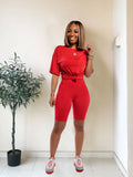 Solid Color Two-Piece