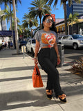 Autumn Streetwear Baggy Pants Women 2022 High Waist Legging Tassel Pants Female Black Orange Gray Trousers Pants