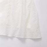 Spring Style Hollowed-Out Embroidered V-Collar Fashion Dress 2922274-Outfit