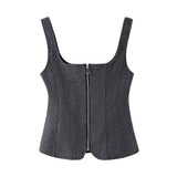 2025 New Women's Street Fashion Zipper