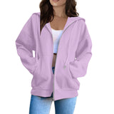 250G Sweet Spicy Large-Size New Slim Slim Zipper Jacket Women