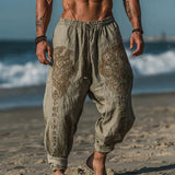 Fashion Loose-Fitting Broad Leg Trousers Digital Print Z A Variety Of Pattern Pattern Spring And