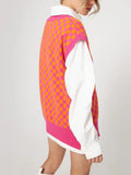 Casual Argyle Women's Vest Knitted Sleeveless Sweater Top For Women 2021 Autumn New V-Neck Pullover Vest Y2k
